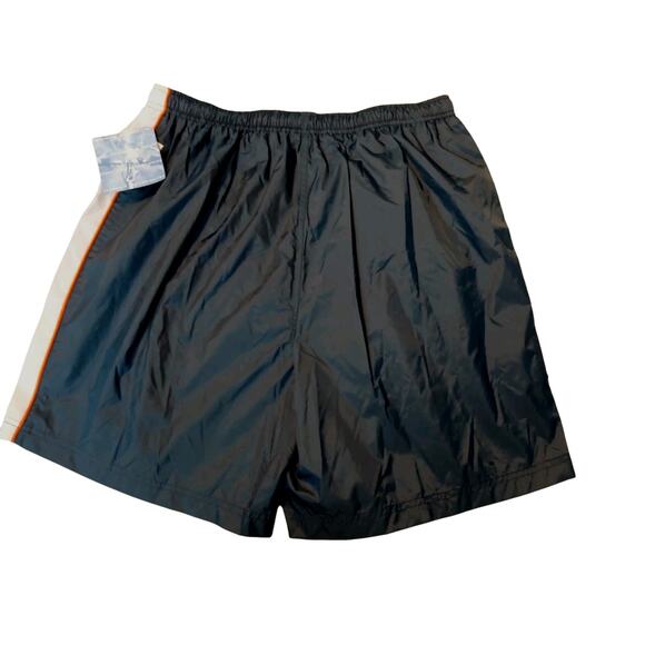 80s BIKE Coach Shorts Sz L Navy Blue New Old Stock Montgomery Wards Vntg Nylon - Picture 16 of 16